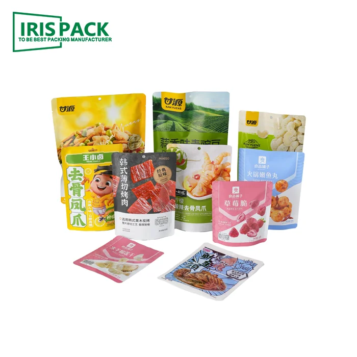 Potato Tortilla Corn Veggie Grain Plantain Sauce Pack Laminating Material Bread Croissant Film Roll Auto Packing Plastic Bags