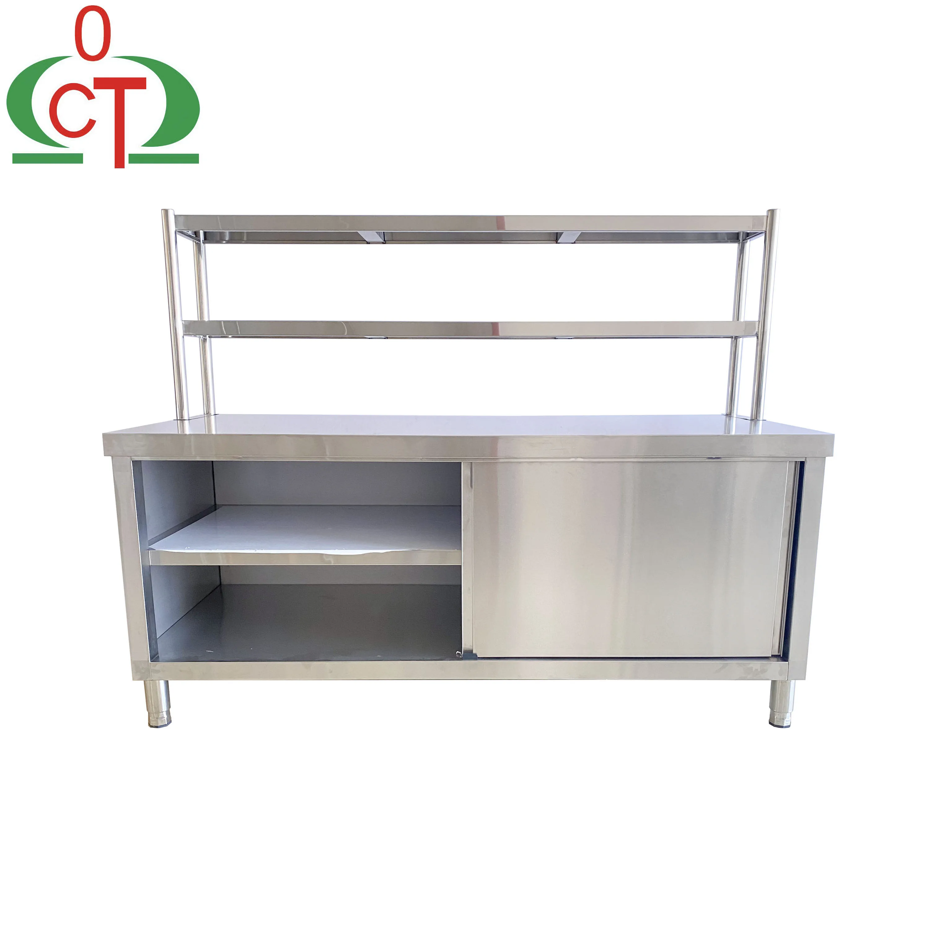 High Quality Stainless Steel Workbench Cabinet for Kitchen Equipment Factory Work Table for Hotels and Restaurants