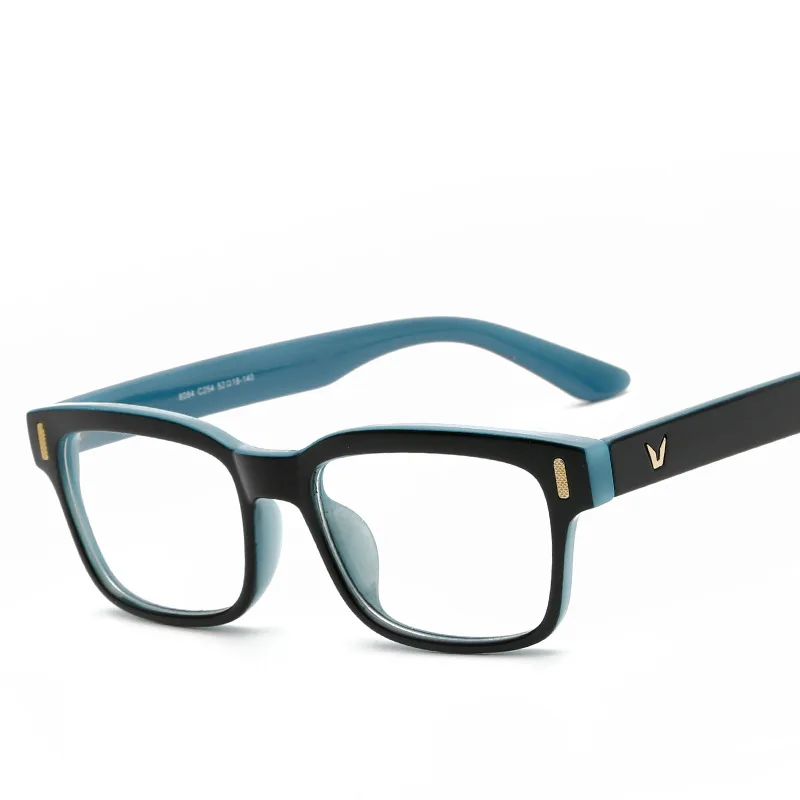 
 Manufacturer wholesale new anti-blue Light Flat Mirror  Fashion Student Glasses Frame v frame wholesale  