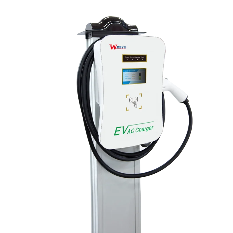  32Amp/7KW Wall-mounted Monophase Chargeing Station Alternating Current for Electric