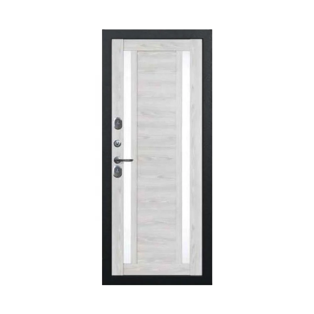 Popular Selling Russian Design Soundproof Windproof Russia Metal Steel Doors Exterior Iron Doors