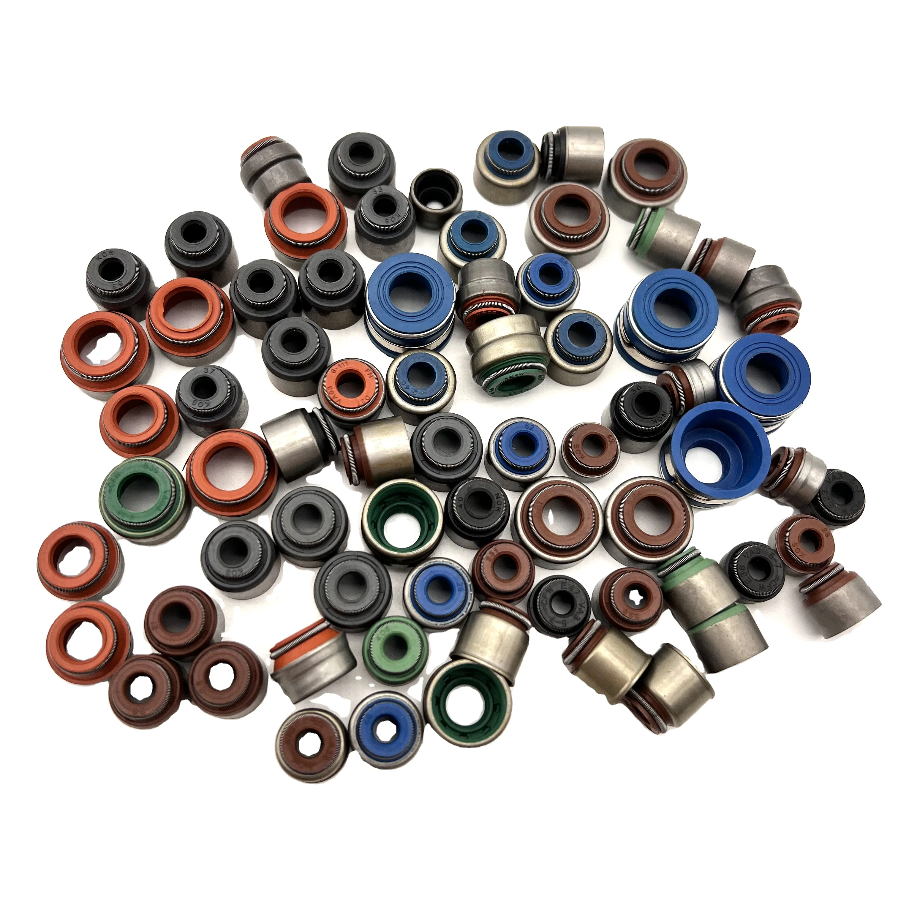 Valve Oil Seals FKM NBR 1zz 1rz 5afe 6e Valve Stem Seals