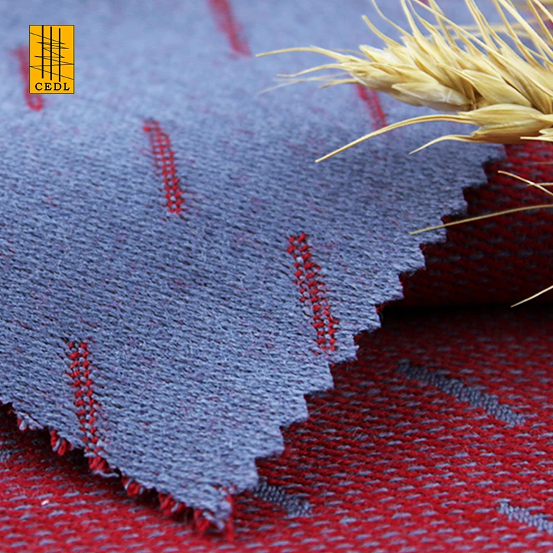 Popular Fashion New Design Wool Nylon Blend Yarn Dyed Dobby Fabric for Suit Pants Yarn-dyed Fabric Wool Fabric