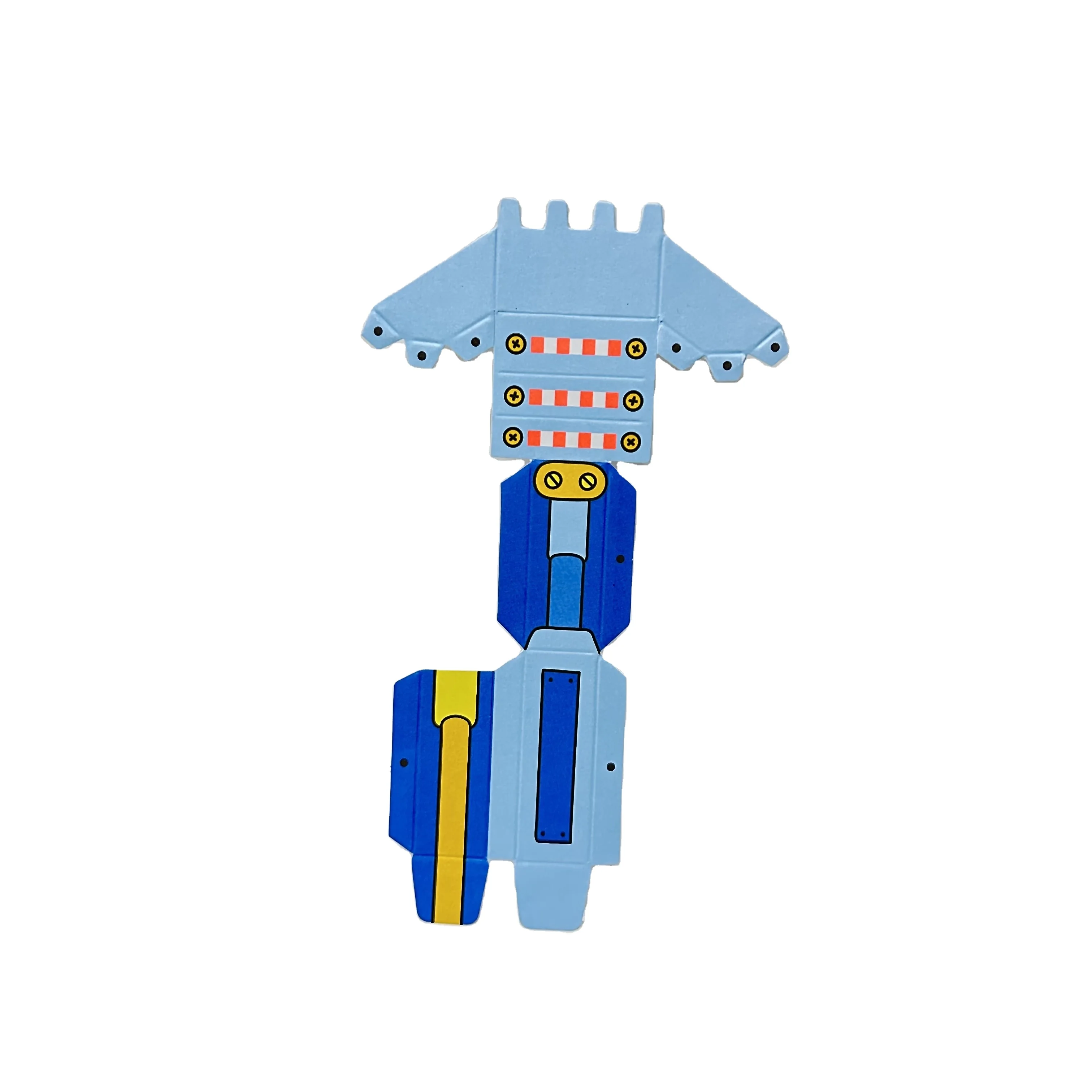 Custom Origami Paper Airplanes Kit with Stickers Toys for Kids Art and Craft Activity Set for Child Children Birthday Gift