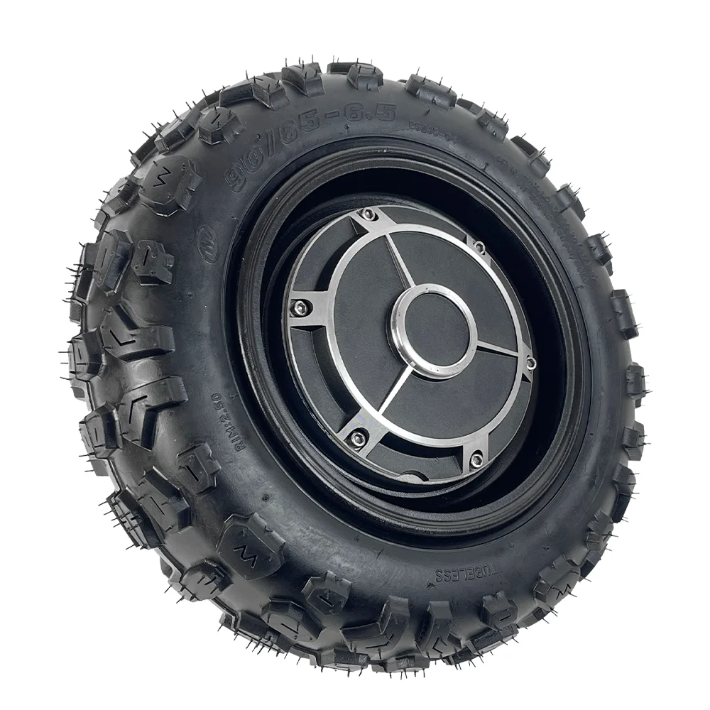11 inch electric scooter hydraulic drive wheel hub robot motor 90/65-6.5 Off-Road Vacuum Tires