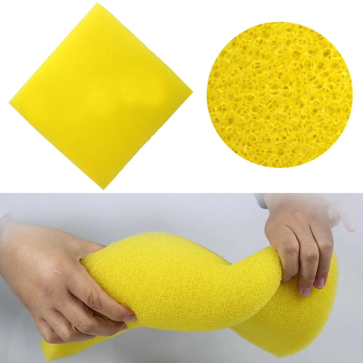 Губка для фильтра из желтой пены