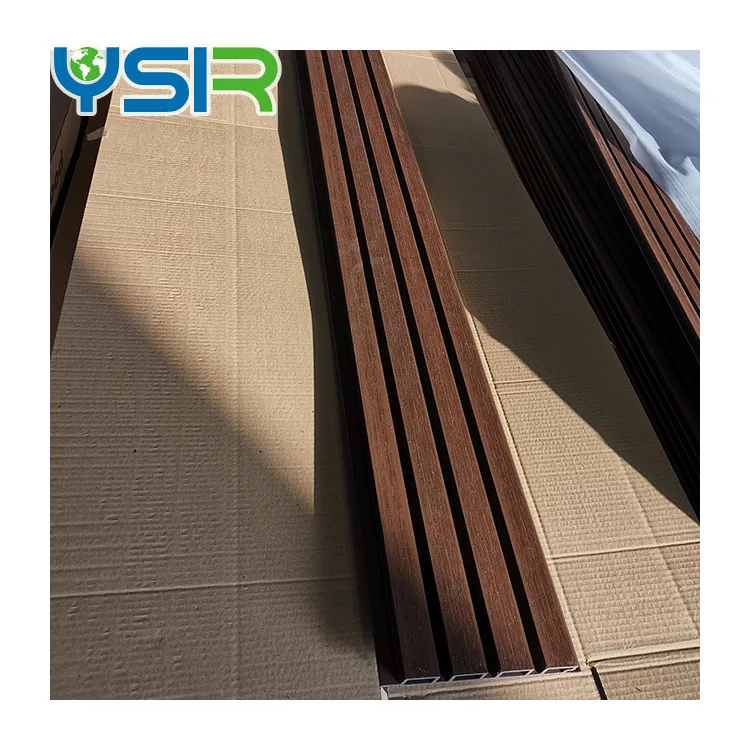 pvc wood wall panel wooden wall outdoor cladding laminated wpc wall panel