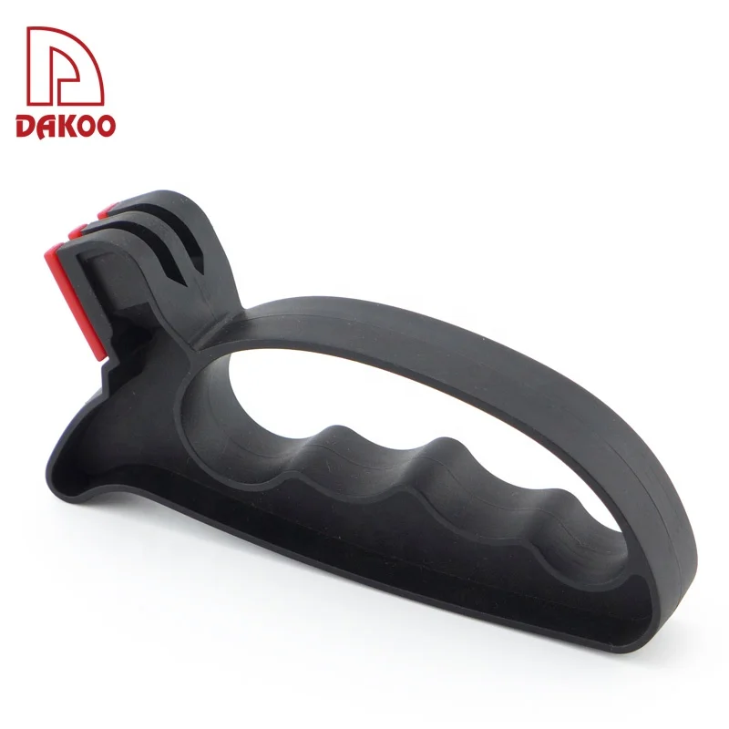 Black Color Household Handheld Design Knife Sharpener For Knife And Scissors