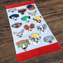 Stock Beach Towels Cheap Price 70% Off Japanese Order High Quality 100 Cotton Velour 60x120 Cm Gift Sports Woven Square Adults