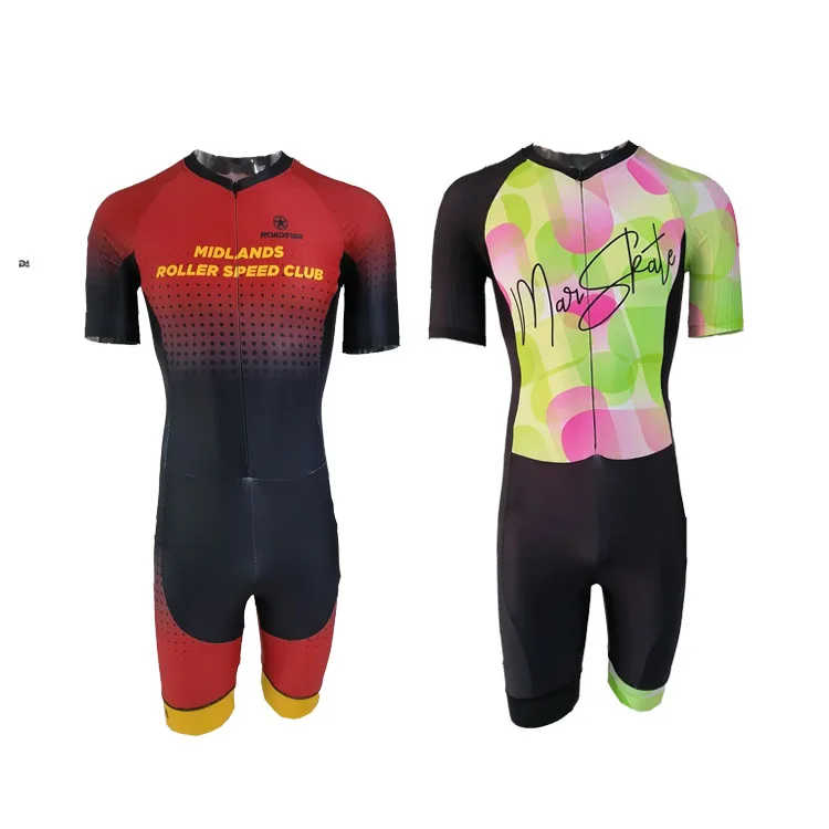 Roadstar inline skating racing training suit Chinese manufacturer hot sales skating skin suit