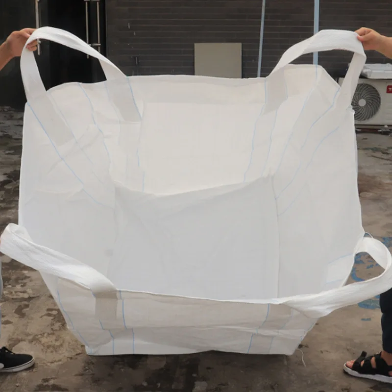 100% PP 2 ton capacity plastic woven big polypropylene maxi fibc bags for stones and cereal bulk