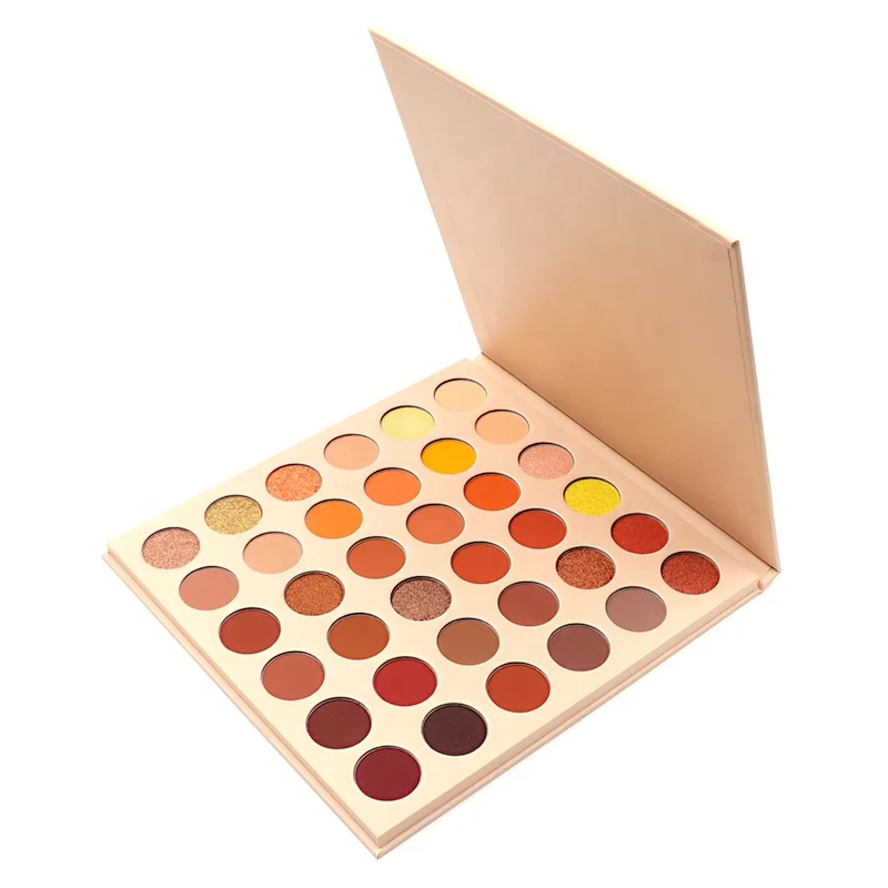 Your own brand private label makeup 36 colors eyeshadow palette