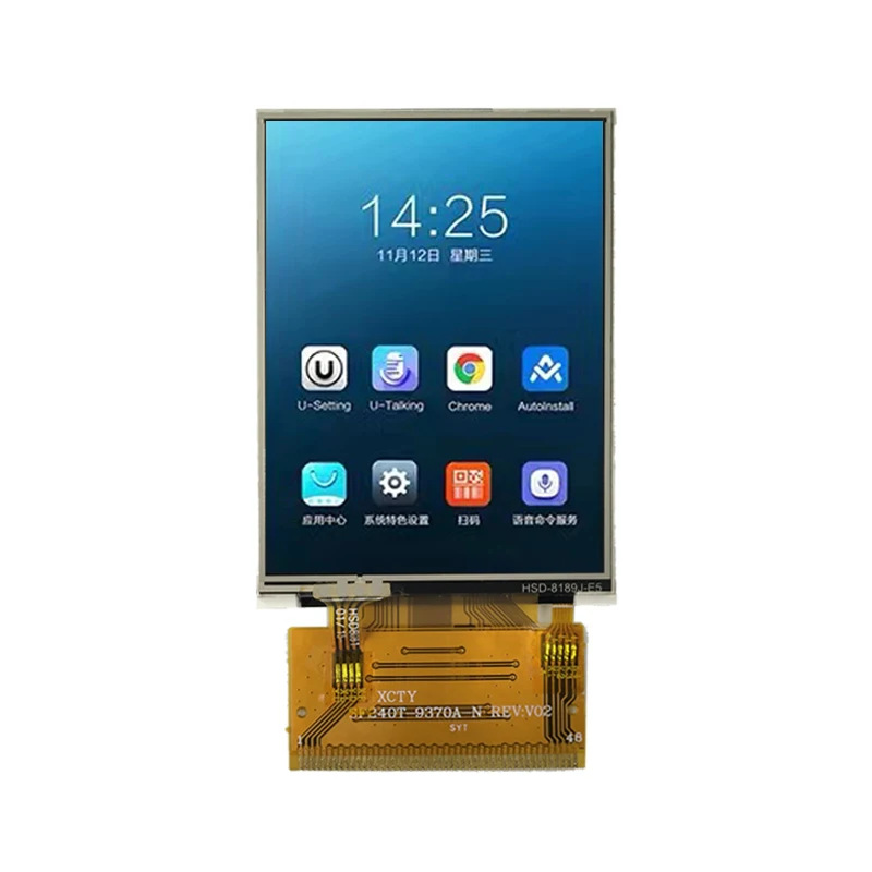 2.4 inch qvga 240x320 tft lcd ili9341 MPU/RGB interface with lcd touch screen