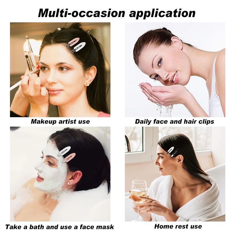 crease less Hairdressing Bangs 24 Colors Oem Styling Duck Bill Curl Clip Accessories For Salon