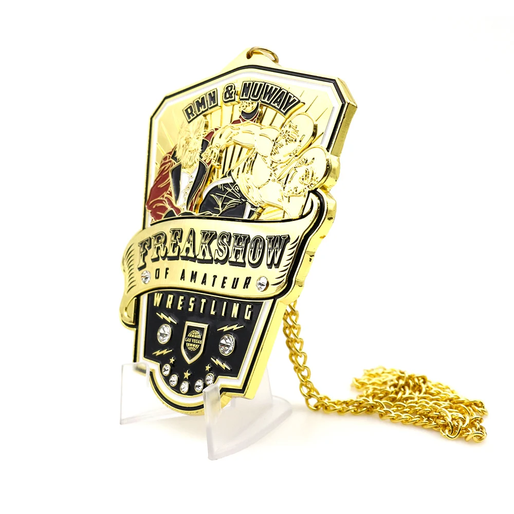 Design Your Own Custom Gold Silver Bronze Metal Zinc Alloy Archery Medals 3D Shooting Race Participation Medal With Ribbon