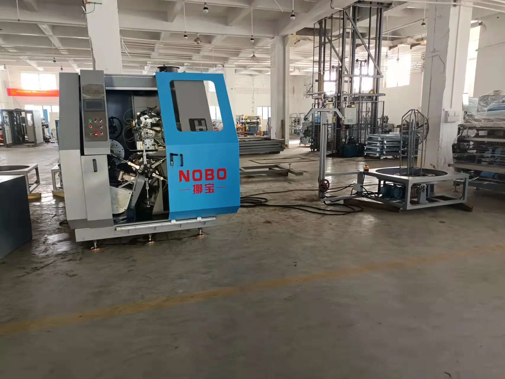 Coiling Spring Machine Bonnell Making Winding Automatic Price Bed For Vending Roll Rolling Former Mattress Manufacturing Bonell