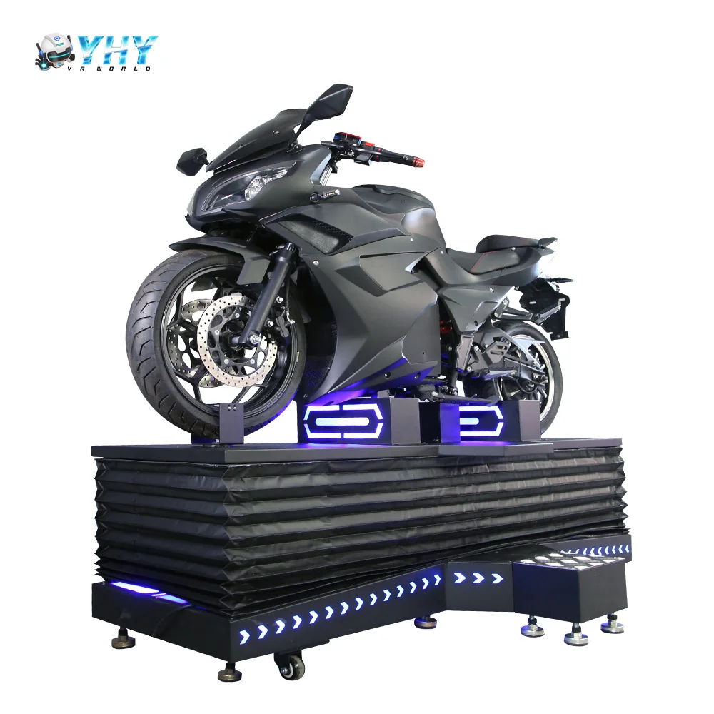 Shopping Mall Amsument Park Driving Game Machine Simulator Racing 9D Virtual Motorcycle