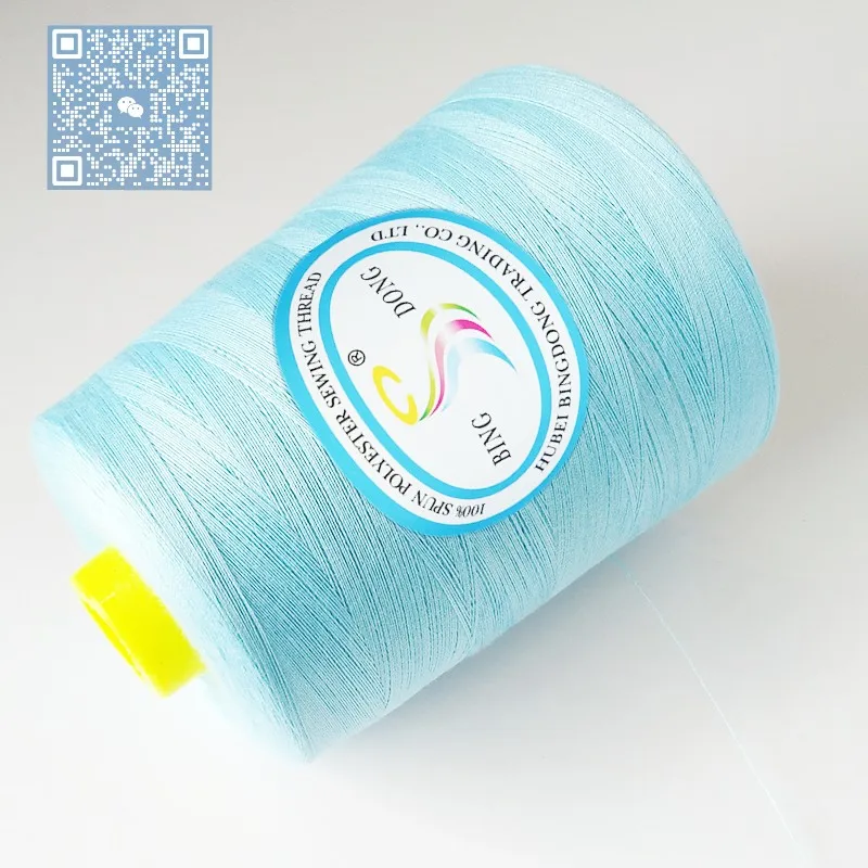 Wholesale 3000y 5000y 60s/2 60/2 602 OEKO-TEX Bulk 100% Spun Polyester Sewing Thread