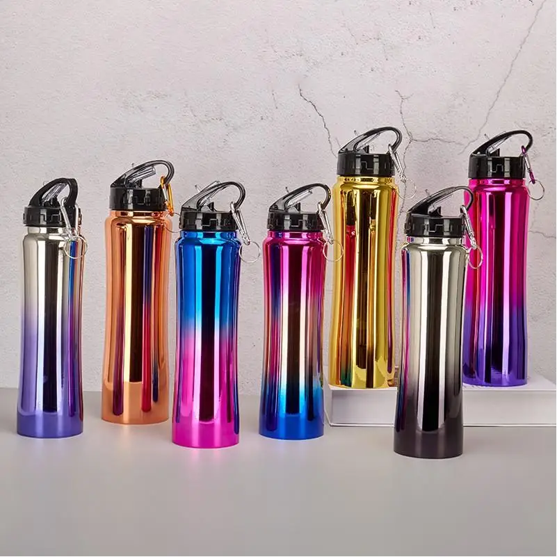 Stainless Steel Tumbler Mugs Clear Hot Drinks Blank 20 40 Oz Coffe Vacuum With Bamboo Lid Reusable Tumbler 1 Liter