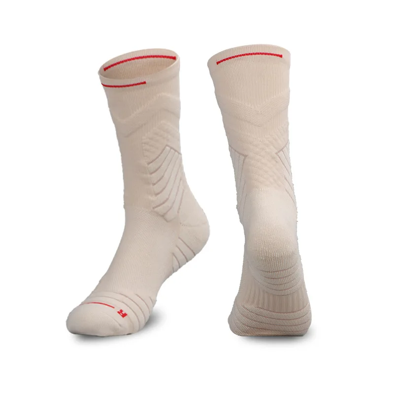 Outdoor Ombat Tube Basketball Socks New Shock Absorption Sweat Absorption Breathable Fast Drying Elite sports student Socks