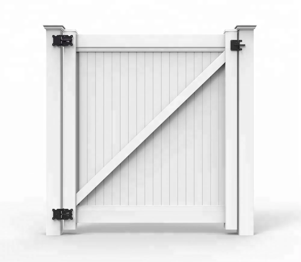 Fentech pvc fence supplies Quality Assurance Widely Used American-style Customized  White gardening pvc fencing post and rail