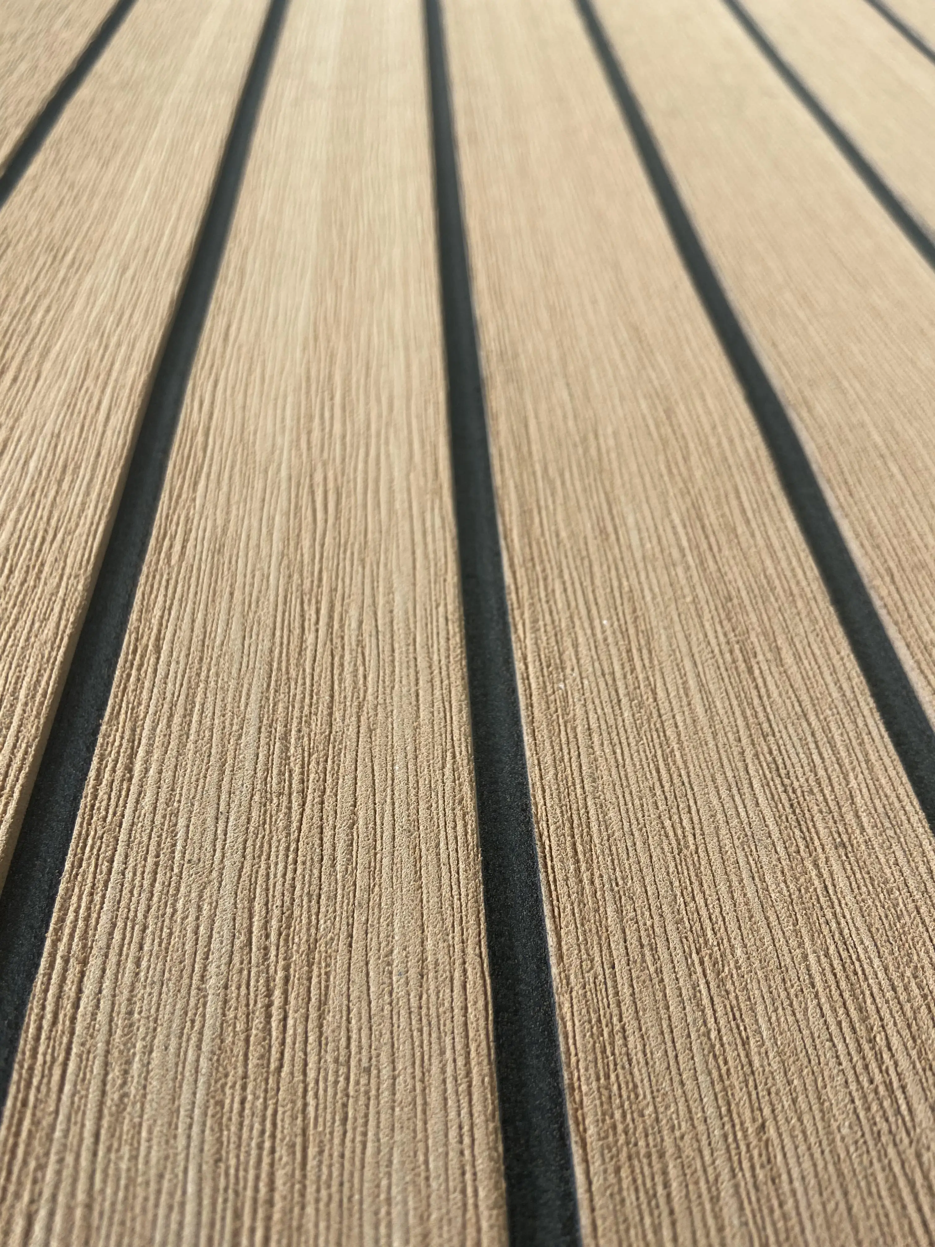 Ocean Oem/Odm Custom Marine Outdoor Faux Teak Mats Non Skid Waterproof Anti Uv Self Adhesive Sea Deck Sheet For Yacht Boat Floor