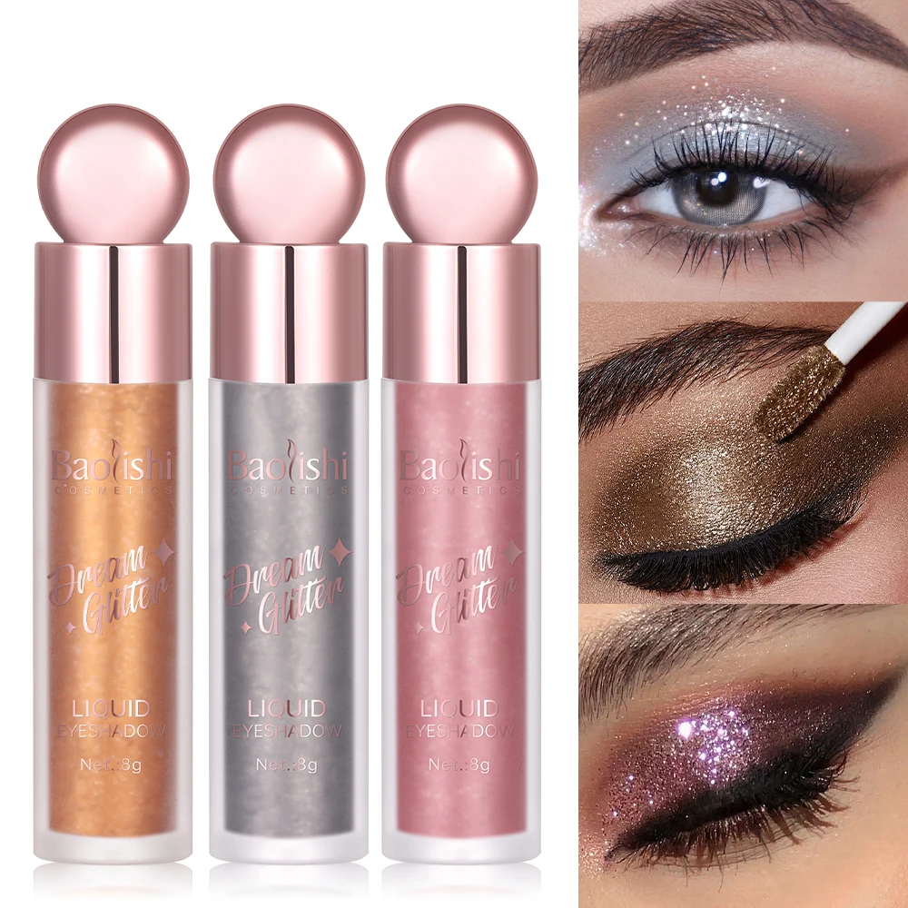 Glitter Eyeshadow Liquid Multichrome Eyeshadows Long Lasting Metallic Chameleon Eye Shadow Multi-Dimensional Eye Looks