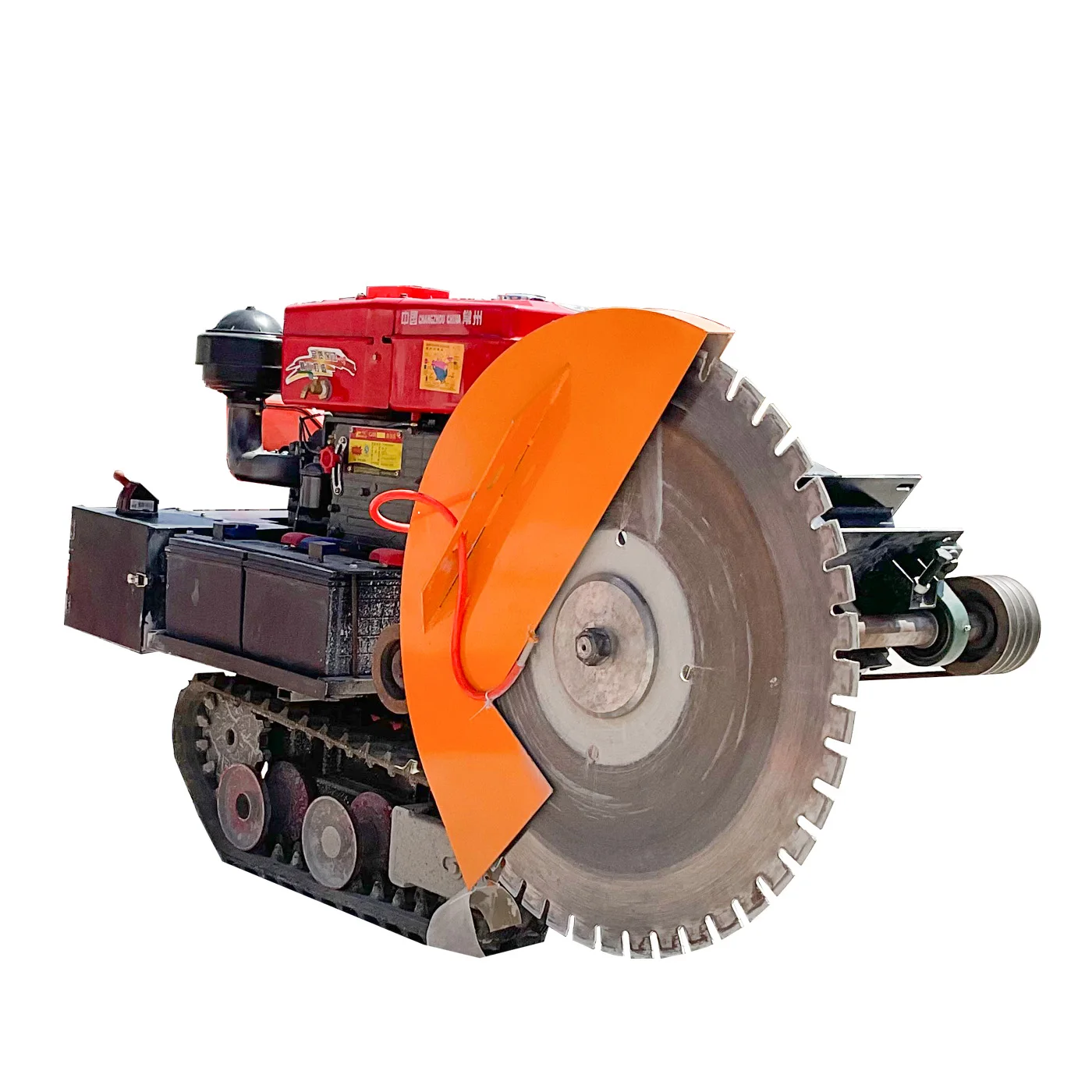 New Style Pillar Cutter Floor Wall Saw Column Pile Cement Chinese Small Hand Push Concrete Road Cutting Machine With Factory Dir