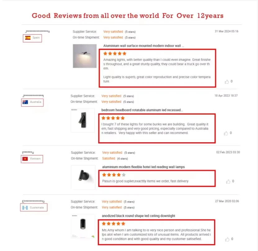 good reviews