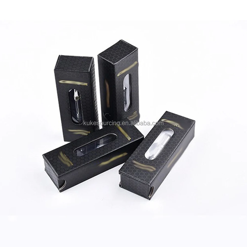 Custom Logo Drawer Black Childproof Cigarette Carton Paper Case Pre Roll Cigarette Box Packaging