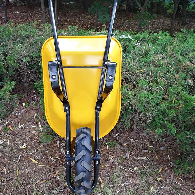 WB7200 Wholesale High Quality 100 Litre Heavy Duty Wheel Barrow Construction Wheelbarrow