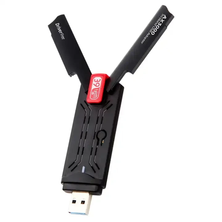 USB-адаптер 5400 м Wifi6E, беспроводной накопитель для карт, AX5400M 2,4g 5g 6g, трехдиапазонный Wi-Fi адаптер для ПК Kali Linux