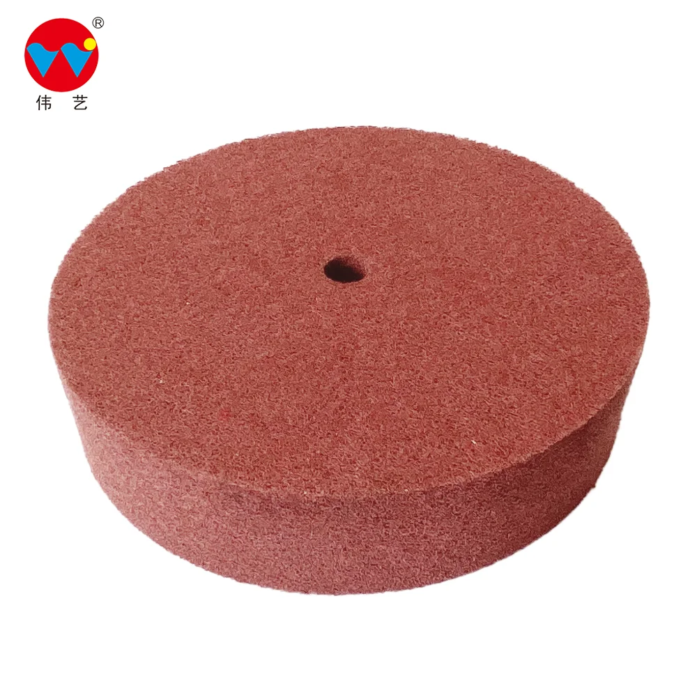 China Best quality Weiyi brand metal Buffing abrasives Non Woven Polishing wheel