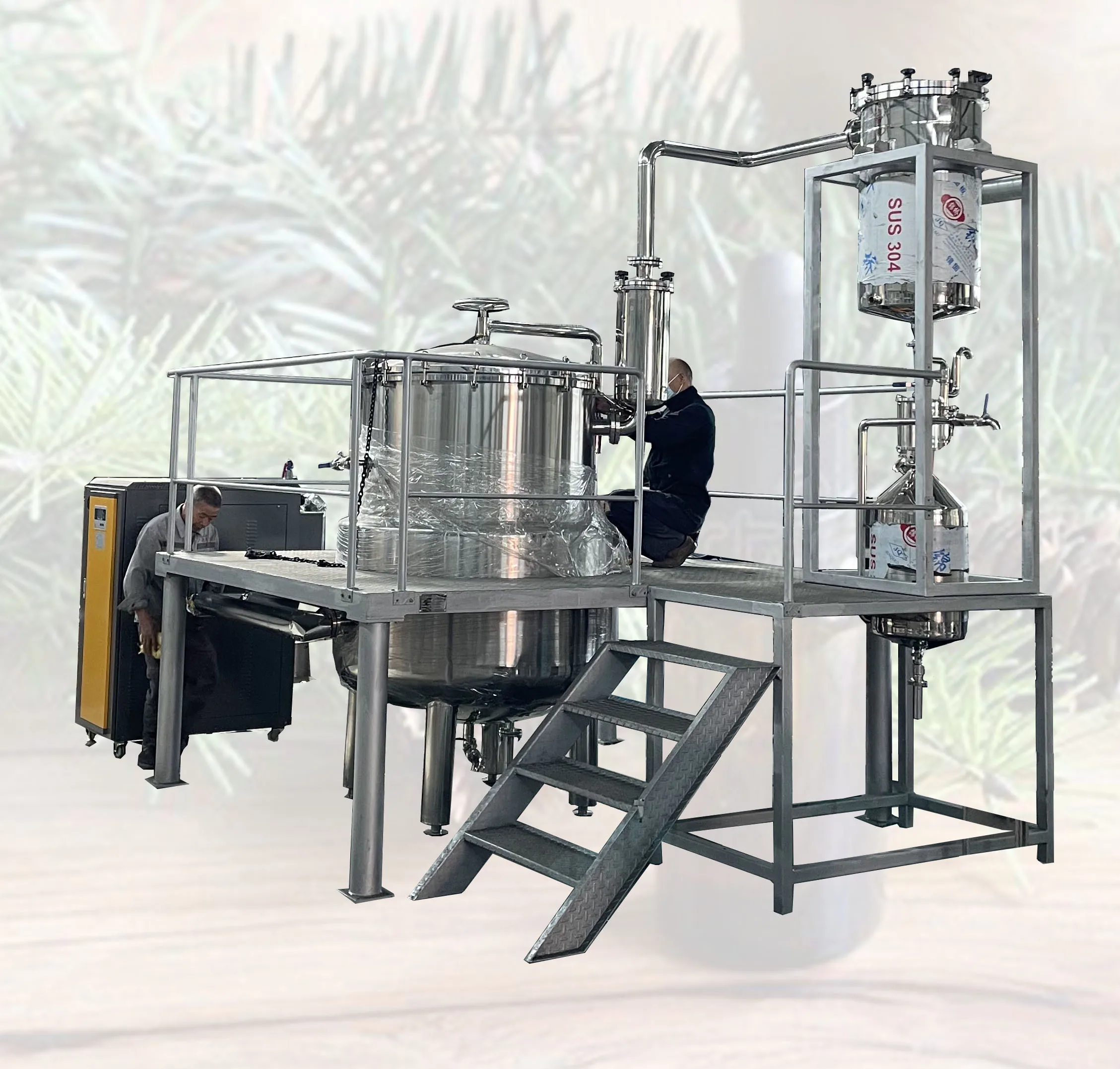 Ruiyuan Wholesale frankincense essential oil distillation equipment hemp essential oil extractor