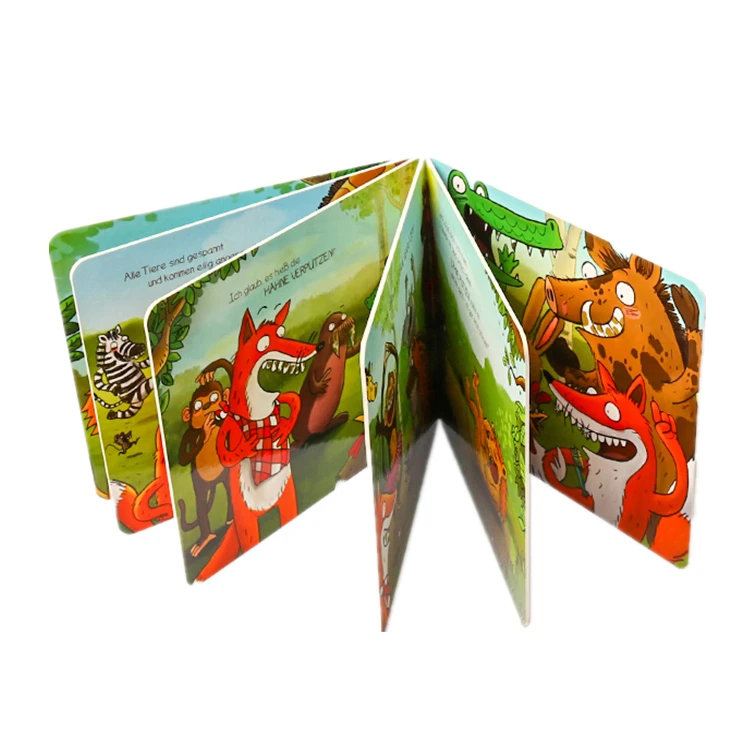 Custom Made Children Used Hard Cover Printing Books / Children Book Printing