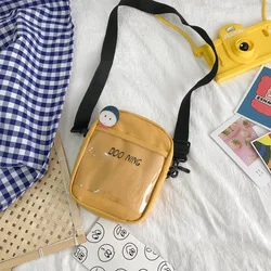 small Shoulder Bag Fashion Pure Color Casual Outdoor crossbody bag women canvas fanny pack