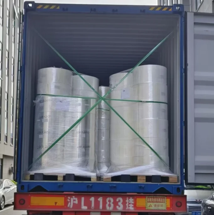 Special used more adhesive self-adhesive tire label plastic bag label materials with increased rubber glue