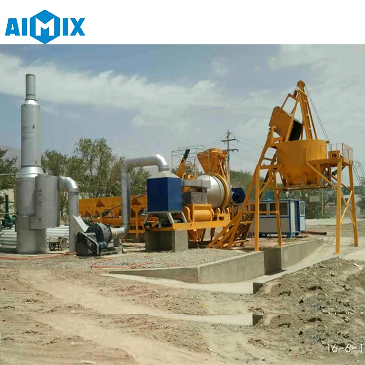 Высокое качество битум асфальт смеситель мобильный мини асфальт смешивания завод