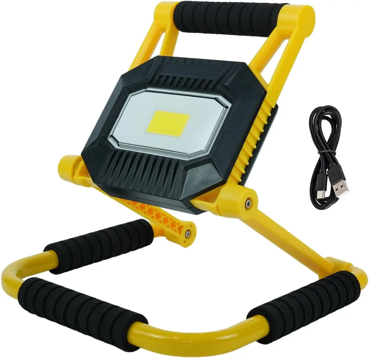 Hot selling work light COB multifunctional, extendable and foldable USB charging emergency lighting camping light
