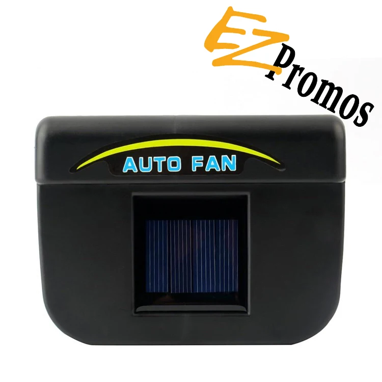 High Quality Solar Powered Car Auto Air Vent Cooling Fan System by ezPromos