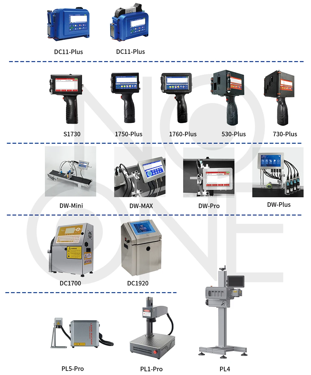 Uv Smart Portable Handheld Logo Carton Box Label Coding code Inkjet Color Machine fast drying hand Printer 12.7mm Ink cartridges