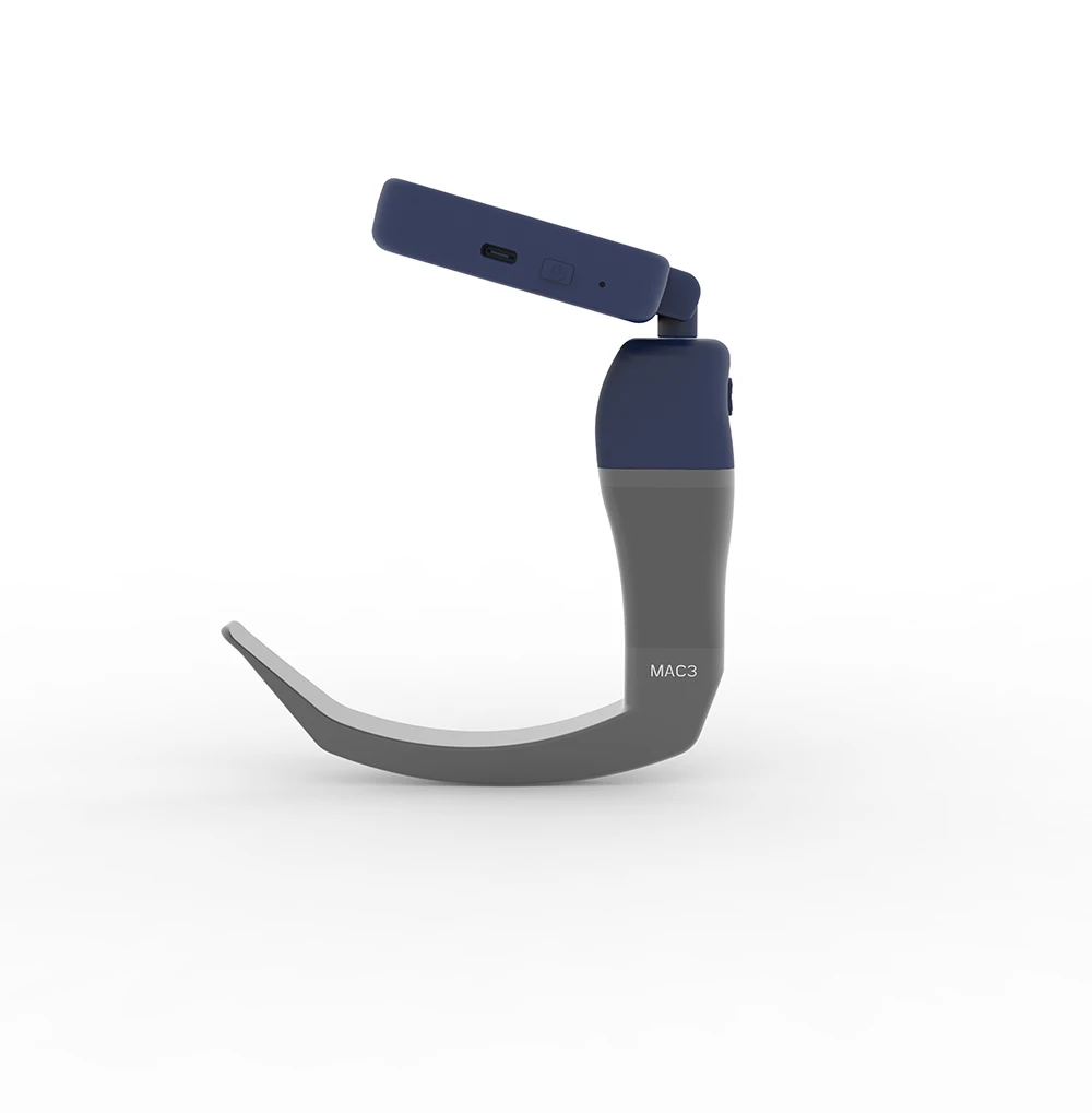 Ent Instrument Electronic Endoscope Reusable Miler 70 Degree Laryngoscope Flexible Video laryngoscope