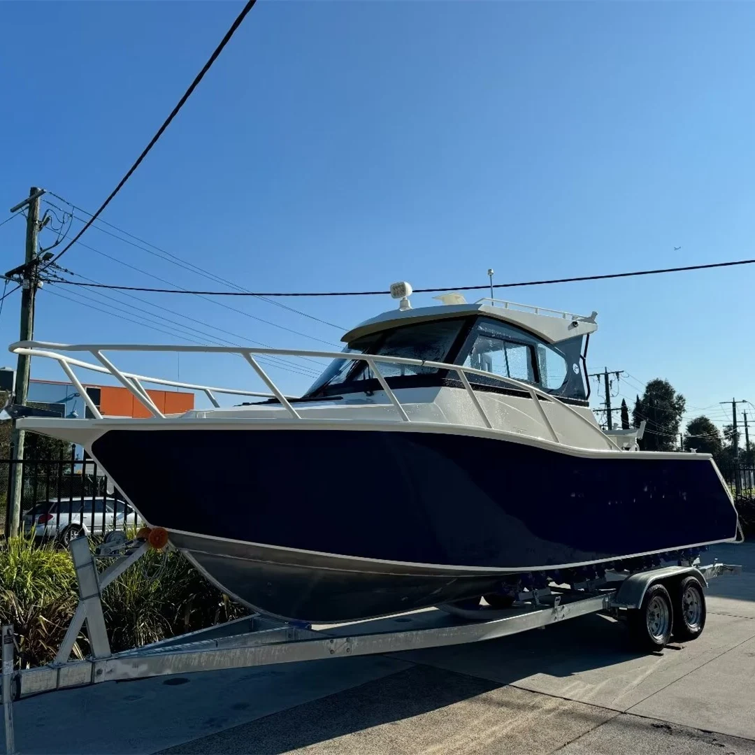 7.5m/25ft Aluminum Cabin Fishing Boat Hot Sale in Australian and New Zealand