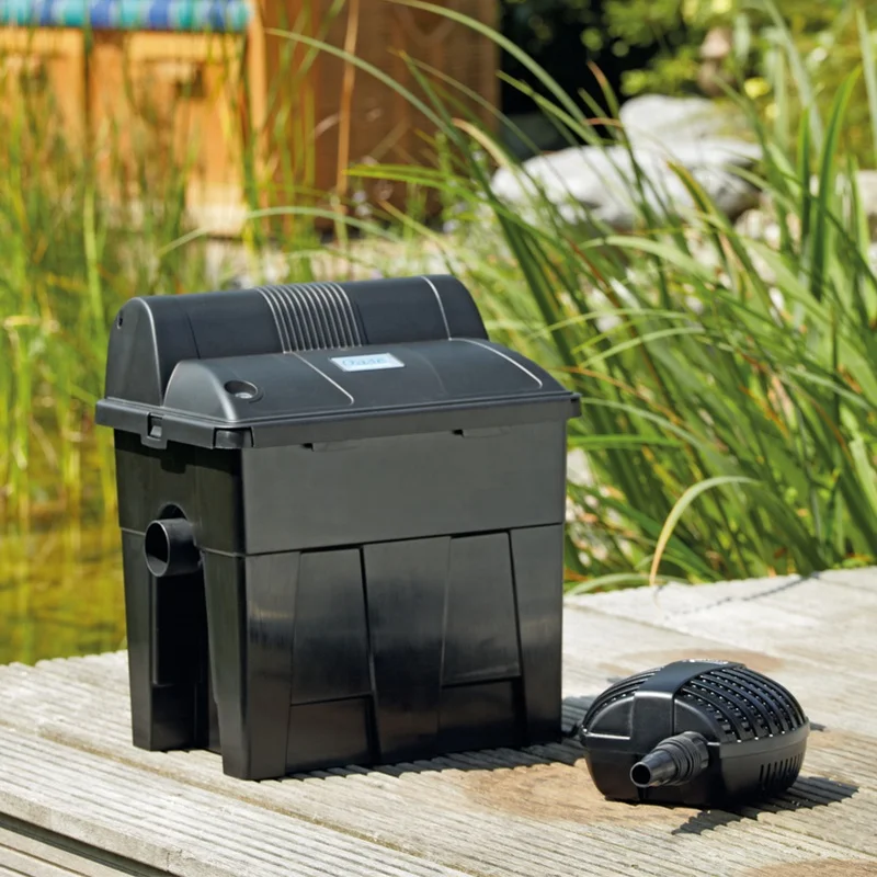 factory direct sale gardening koi pond external biochemical sponge filter pump set