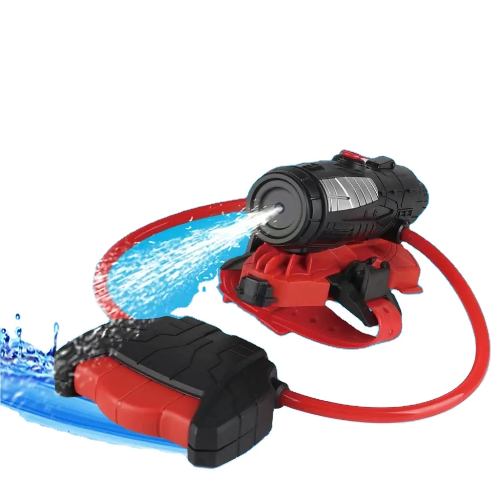 Spider Water Gun Launcher Press Burst Wearable Wrist Water Gun Toy Beach Play Toy Summer Water Battles for Kids Game