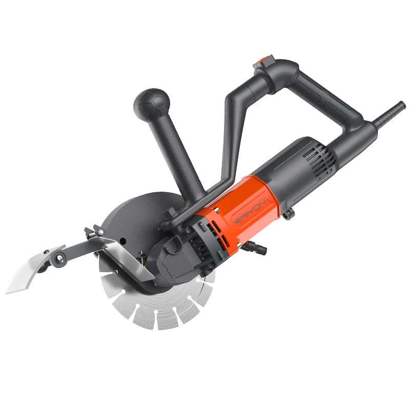 Electric Slotting Machine Concrete Cutting Machine 220V 1800W  Brushless Wall Slotting Machine  With Saw Blade
