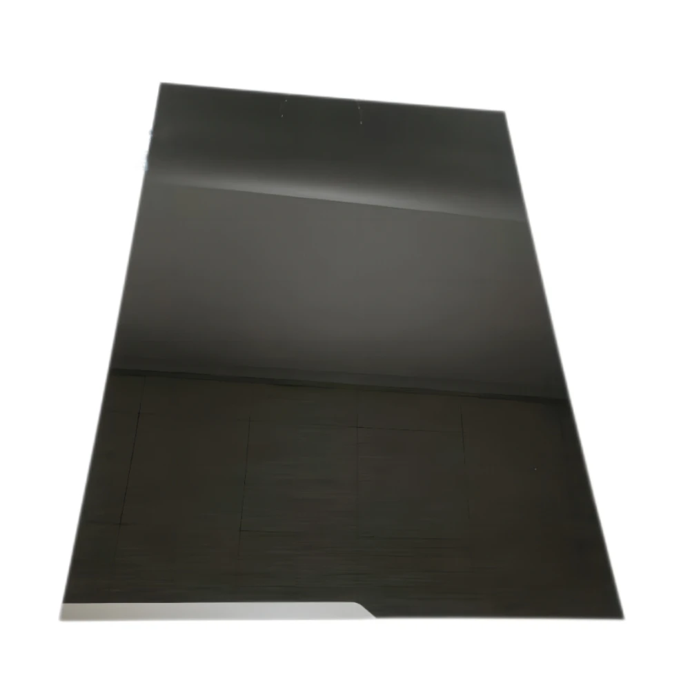 Factory Home Appliance Customized Black Line Drawing Printing Switch Panel Electronic Glass Panel For Water Dispenser