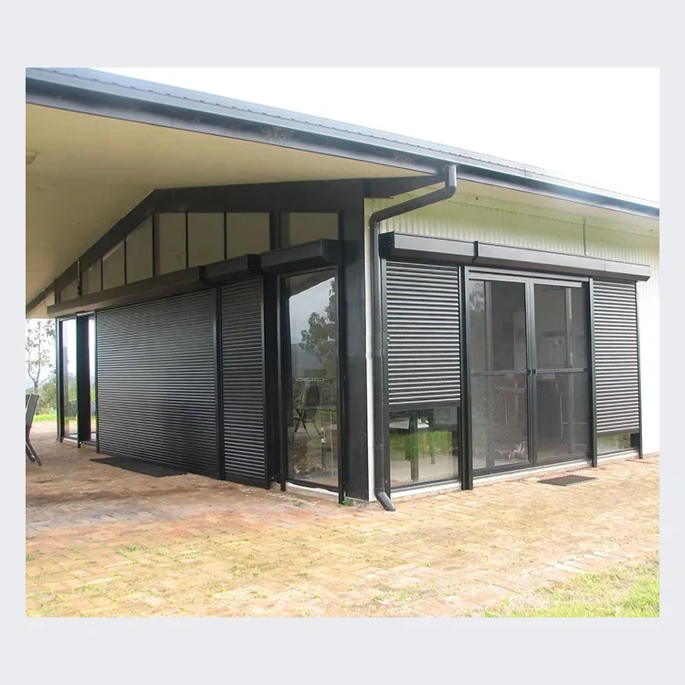 China factory cheap price adjustable manual/electronic aluminium louver roller shutter