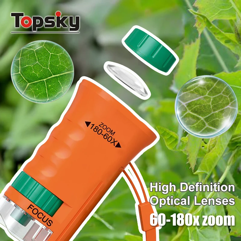 Newest Science Optical Instrument Insect Catcher Camping Toys Nature Exploration Outdoor Games Mini Binoculars Toys for Children