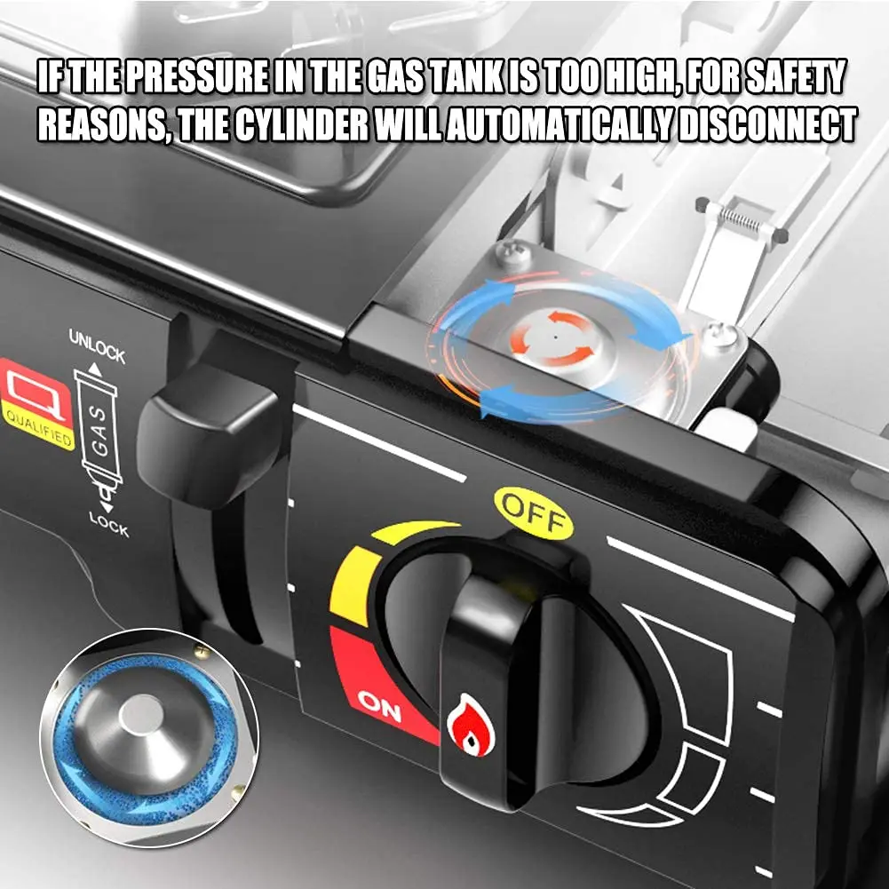 Outdoor Mini Portable Jet Boil Stove Camping Hiking Gas Stove Camping